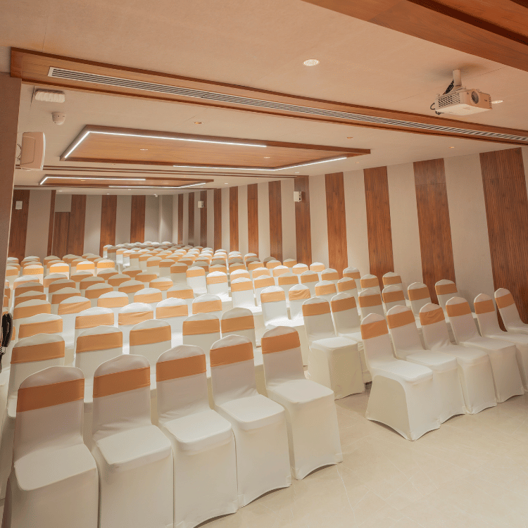 Banquet hall at Hotel Continental Inn International, kaloor